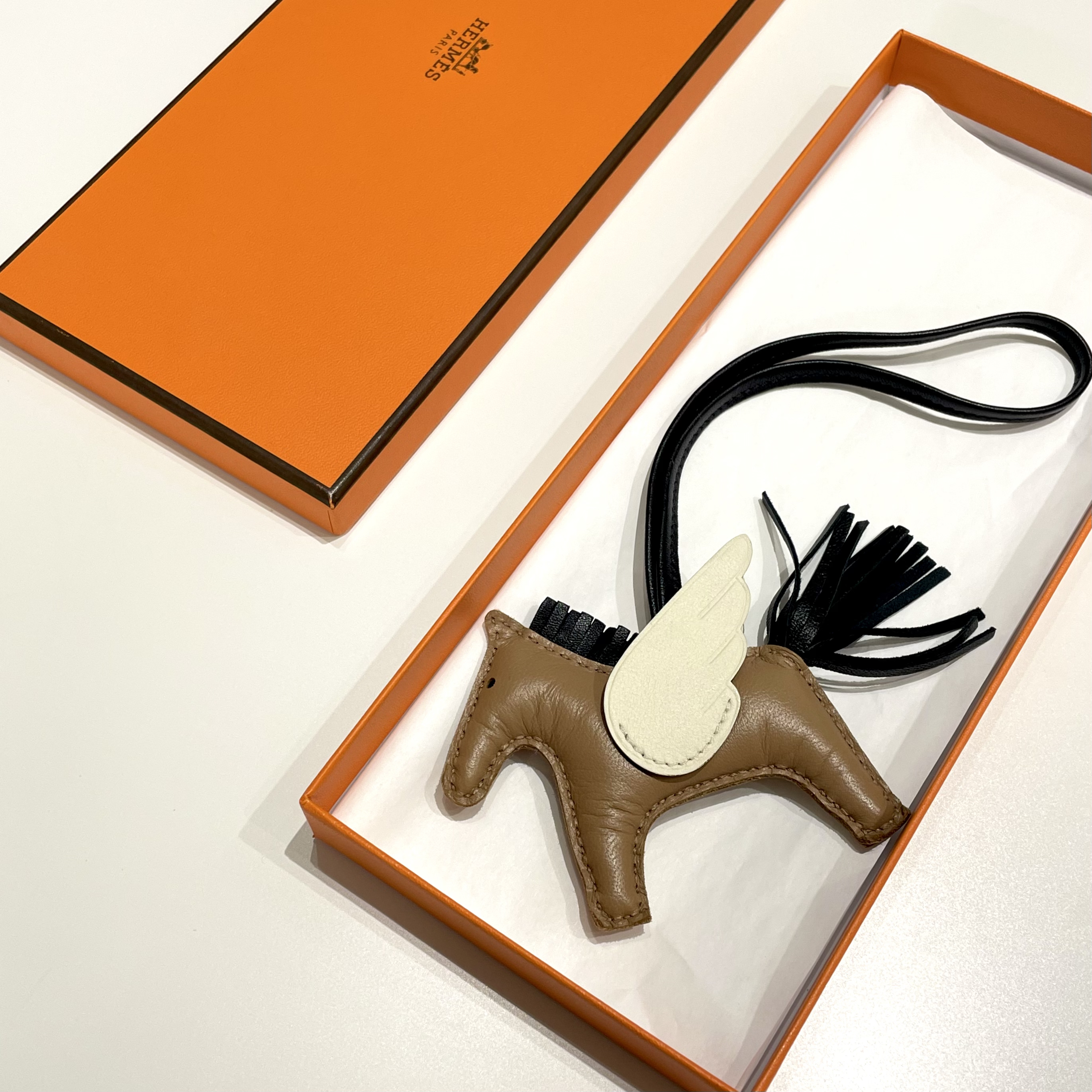 95新 Hermes/爱马仕 小飞马挂件全套24579455