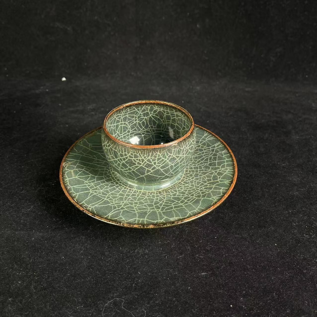 M龙泉溪口窑杯盏           