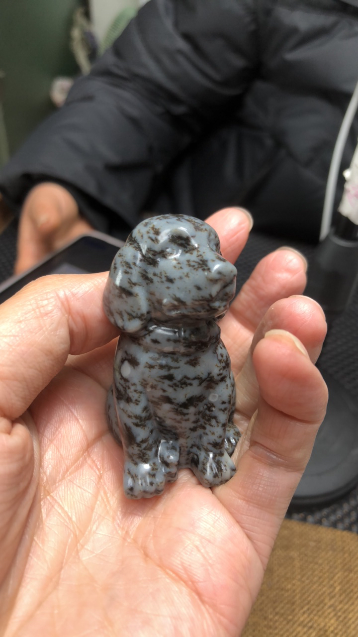 和田玉把件高品质糖草花