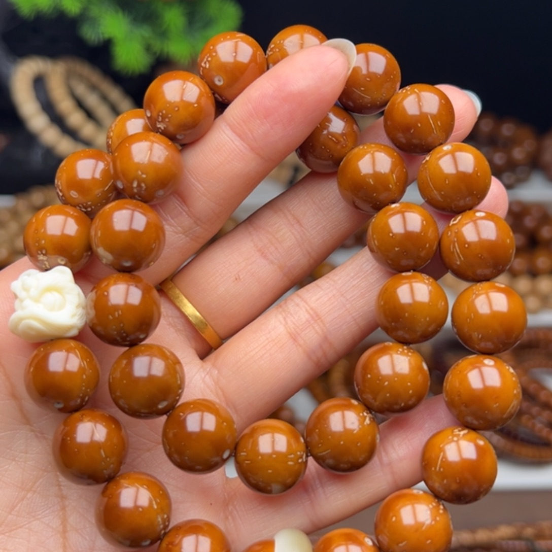 紫金鼠手串卡13.5半实心手持 福利款