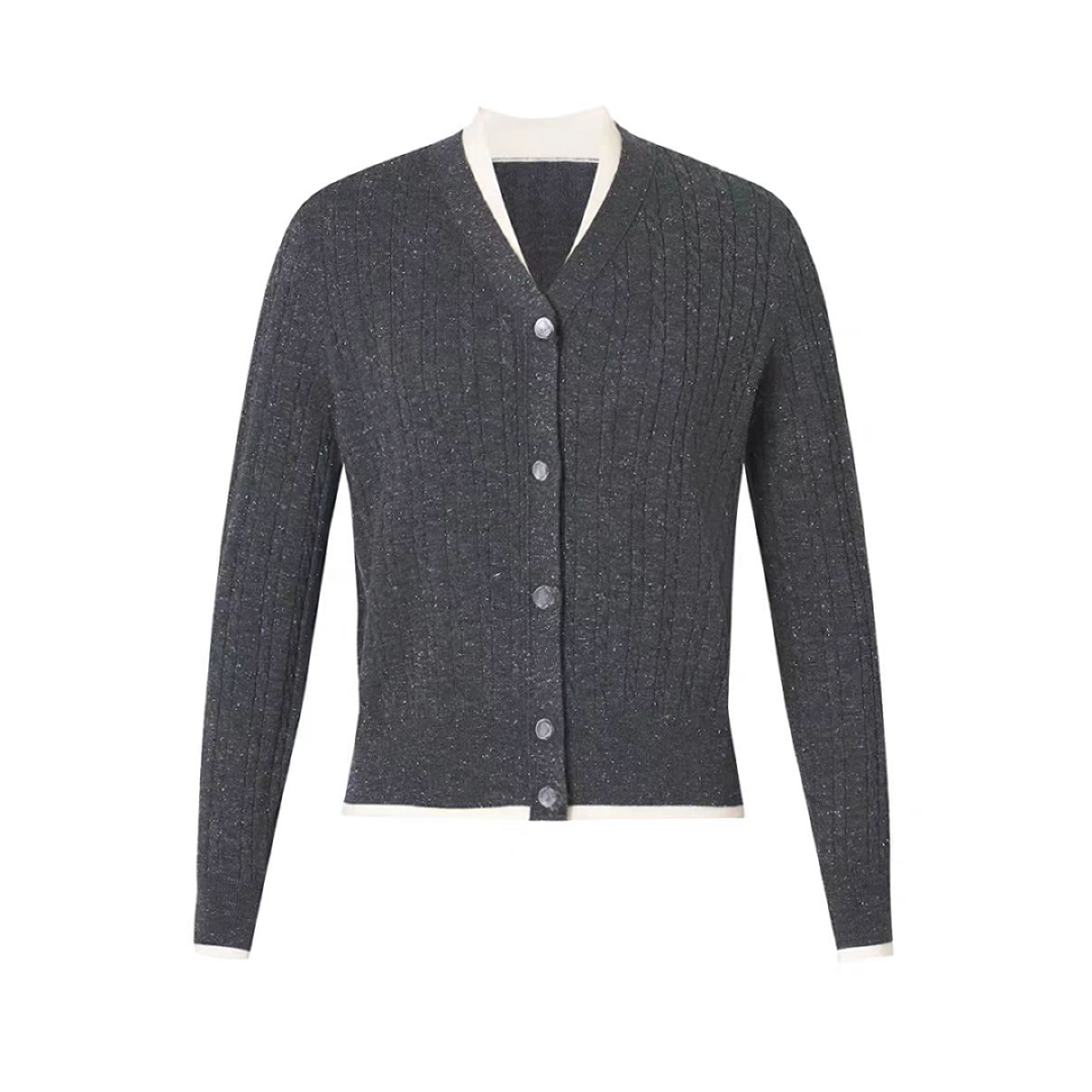 【绵羊毛】GXO 2025秋冬季新款假两件毛针织衫WT0119