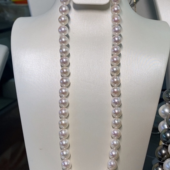 海水珍珠颈饰未镶嵌7-8