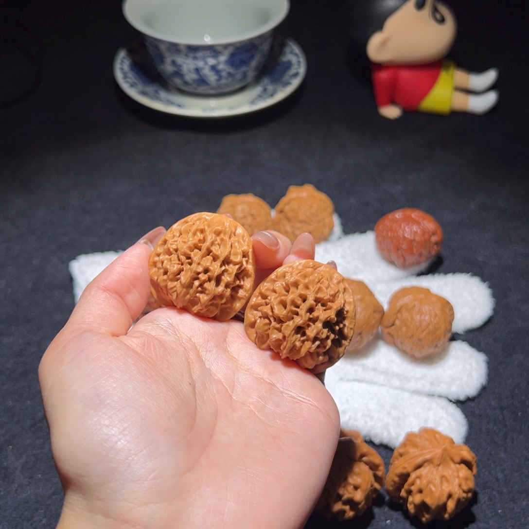 文玩核桃把件35+秦闷