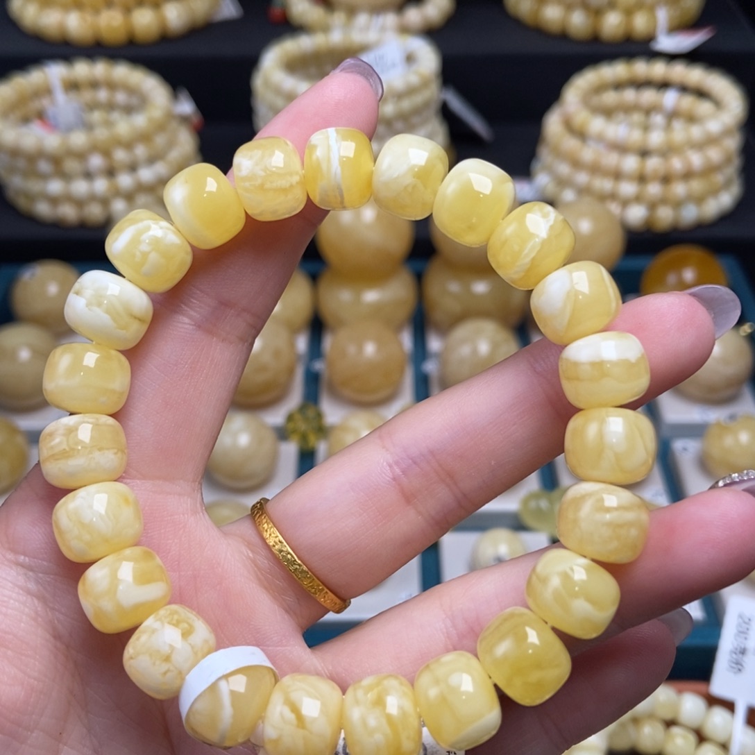 蜜蜡未镶嵌珠宝奇石10.4mm