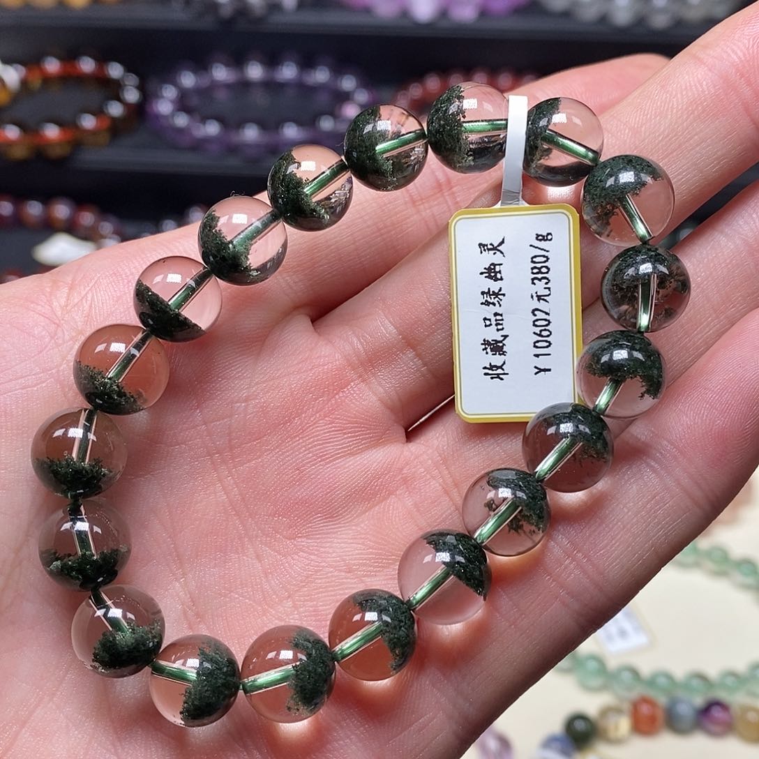 水晶手串未镶嵌手串10.5