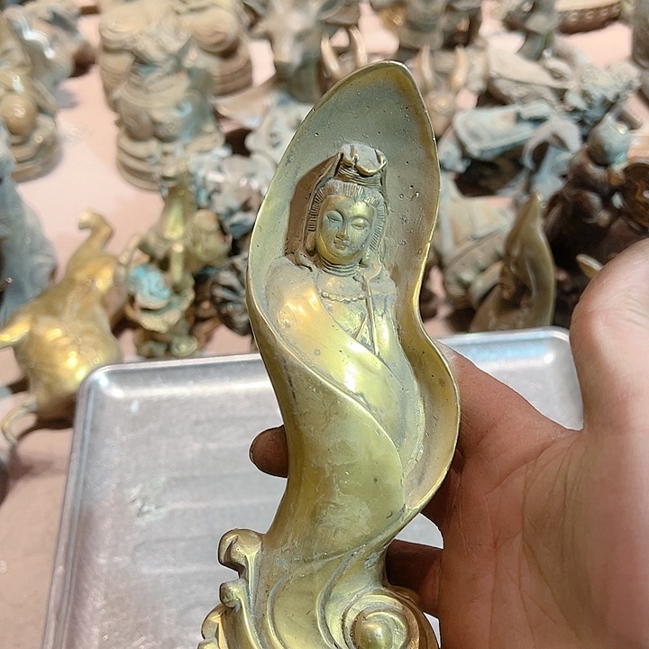 黄铜摆件工艺品，