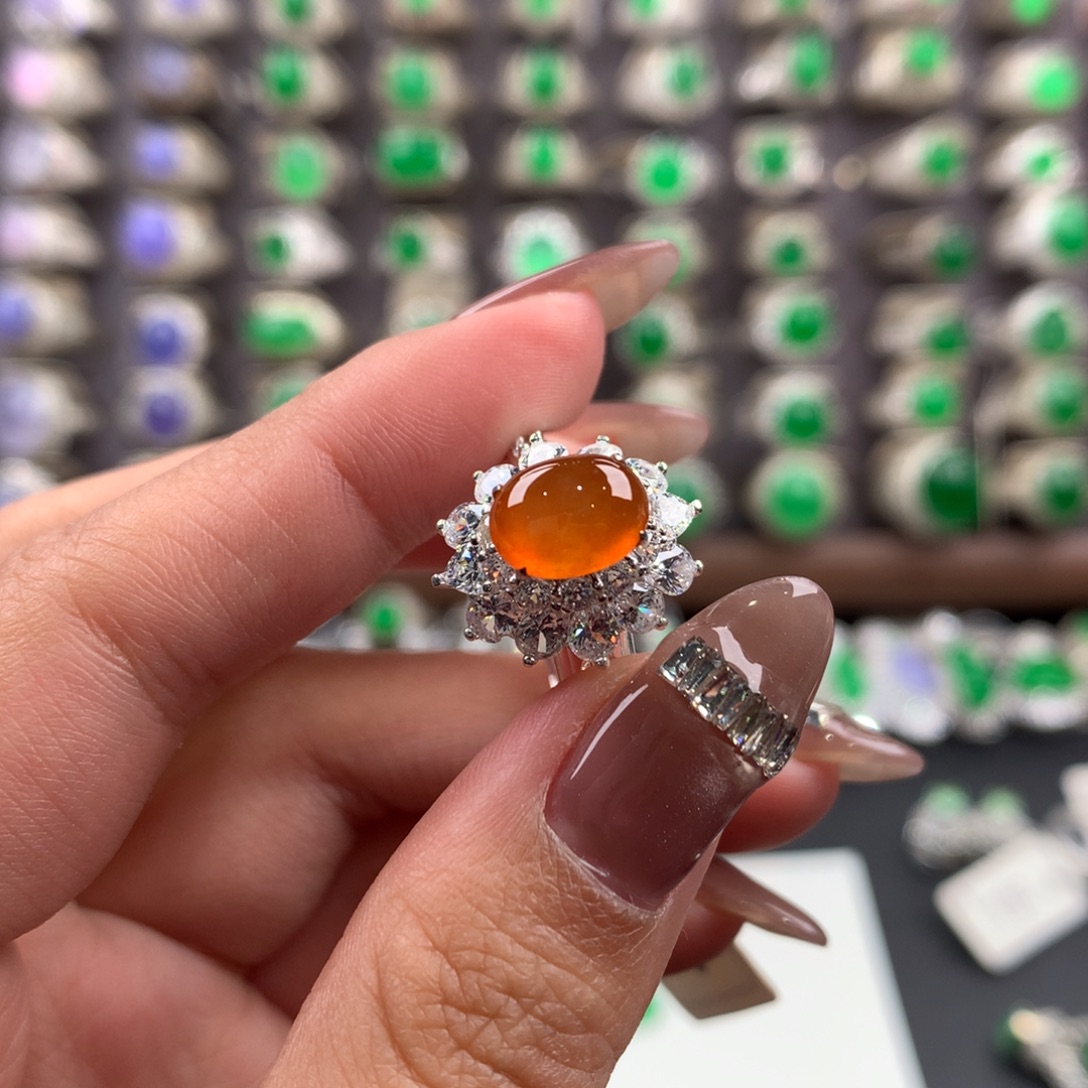 定制翡翠未镶嵌缅甸A货翡翠12.25