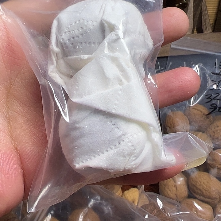 妈***读吊坠文玩核桃精品四棱3