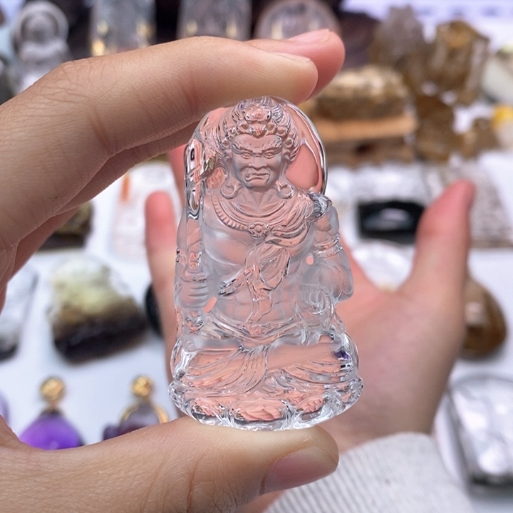 水晶颈饰未镶嵌谁*道定制