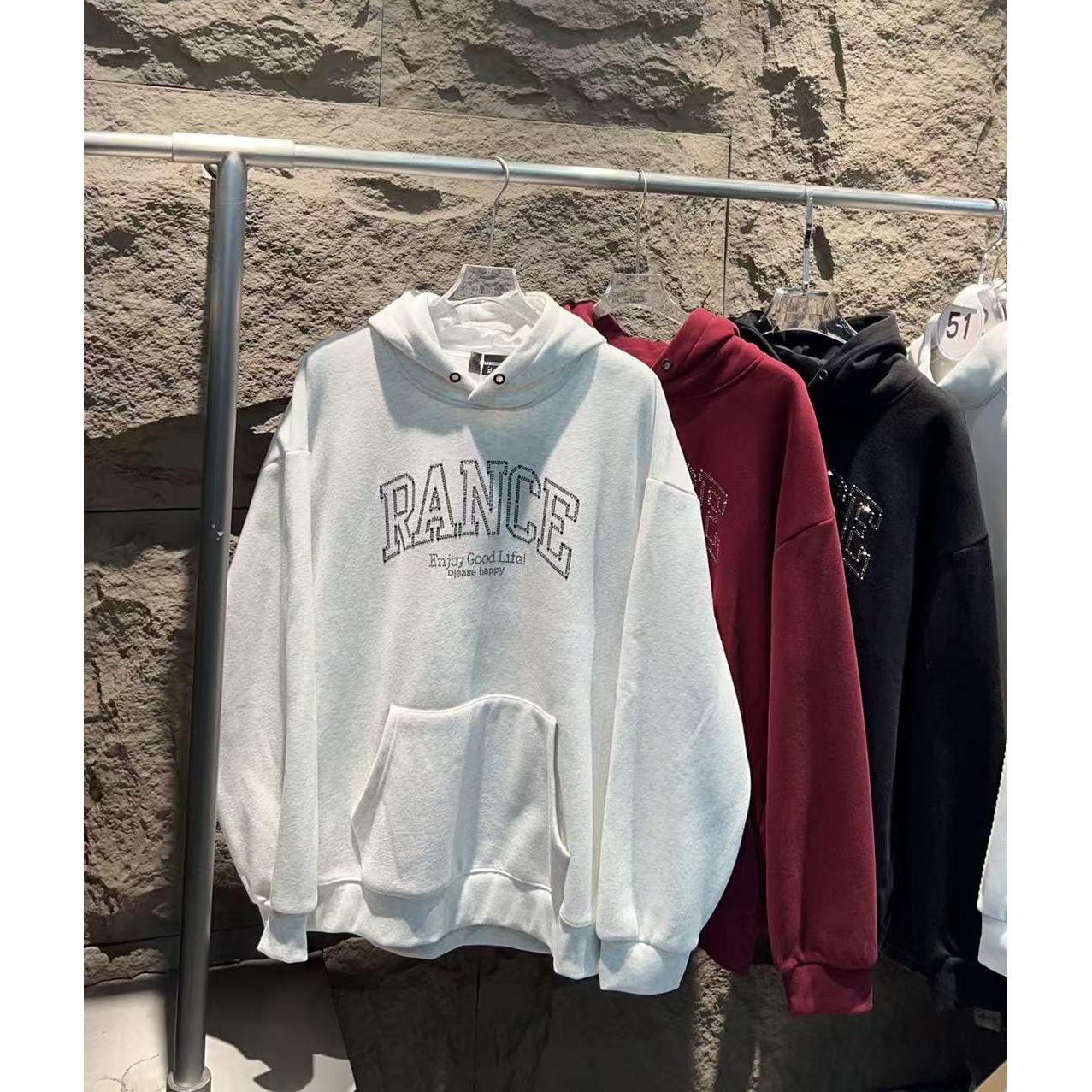 大占推荐 25709 连帽加绒卫衣