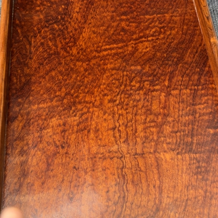 飞***椒木缅甸花梨超大托盘