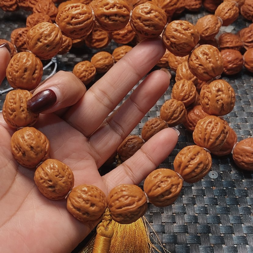 【闪购商品】文玩核桃吊坠森*京八棱