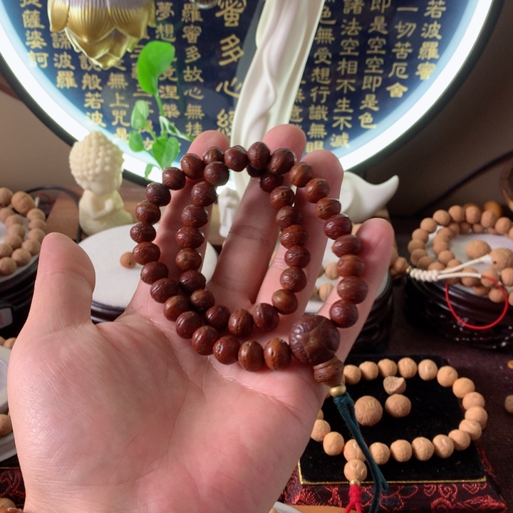 凤眼菩提手串10实心飞碟45颗