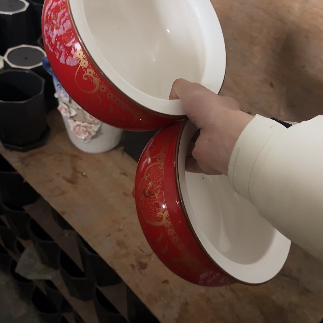 陶瓷2个··订单自动合并·口径误差0.5左右··