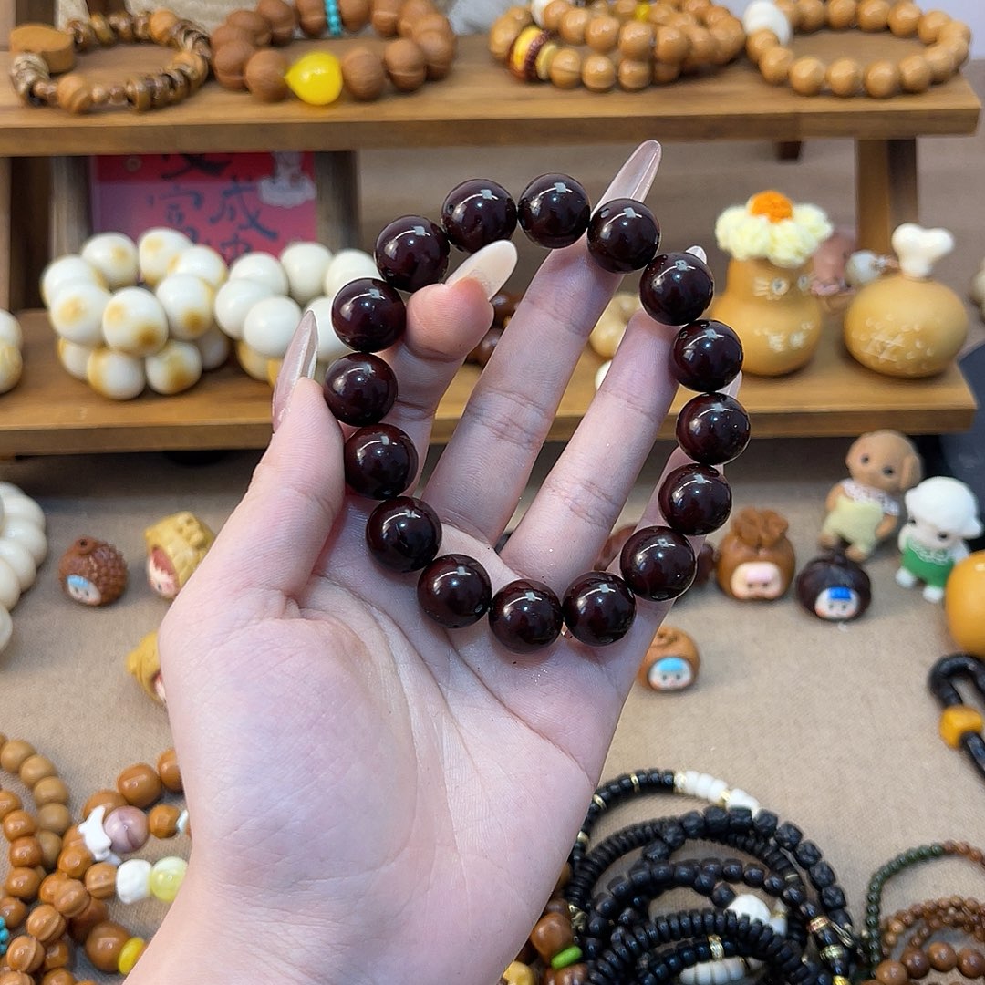 正***李吊坠紫金鼠紫金鼠手串