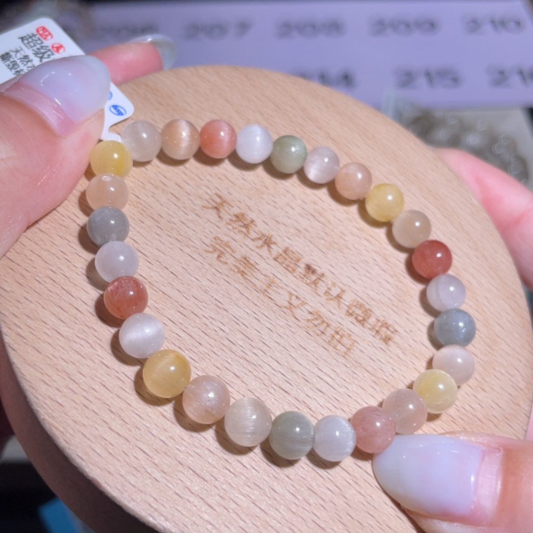 水晶手串未镶嵌206 号多样性发一 R 6mm+