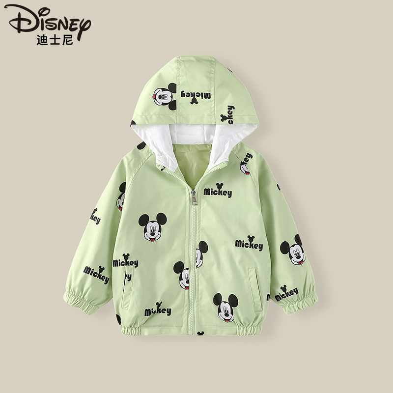 Disney迪士尼儿童春装新款春季外套男女宝宝洋气衣服XOE1SW116