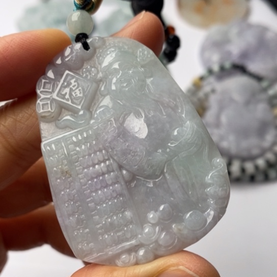 翡翠未镶嵌挂件翡翠