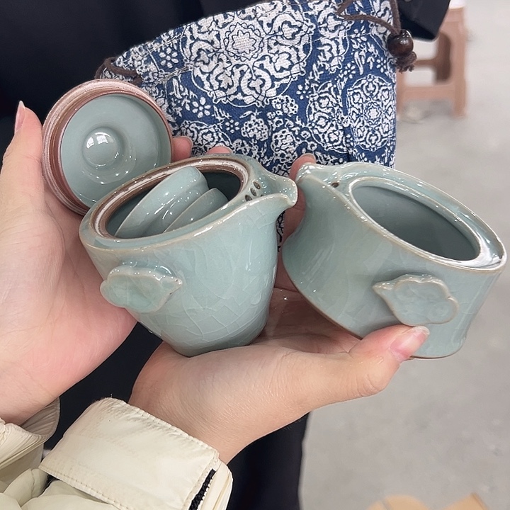 小米茶器龙泉青瓷