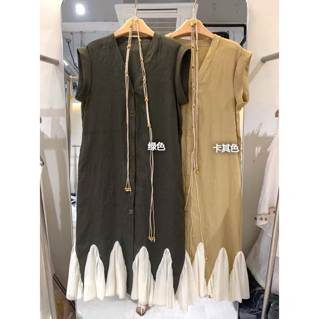 『森系青春Y』设计显瘦百搭时尚连衣裙58230