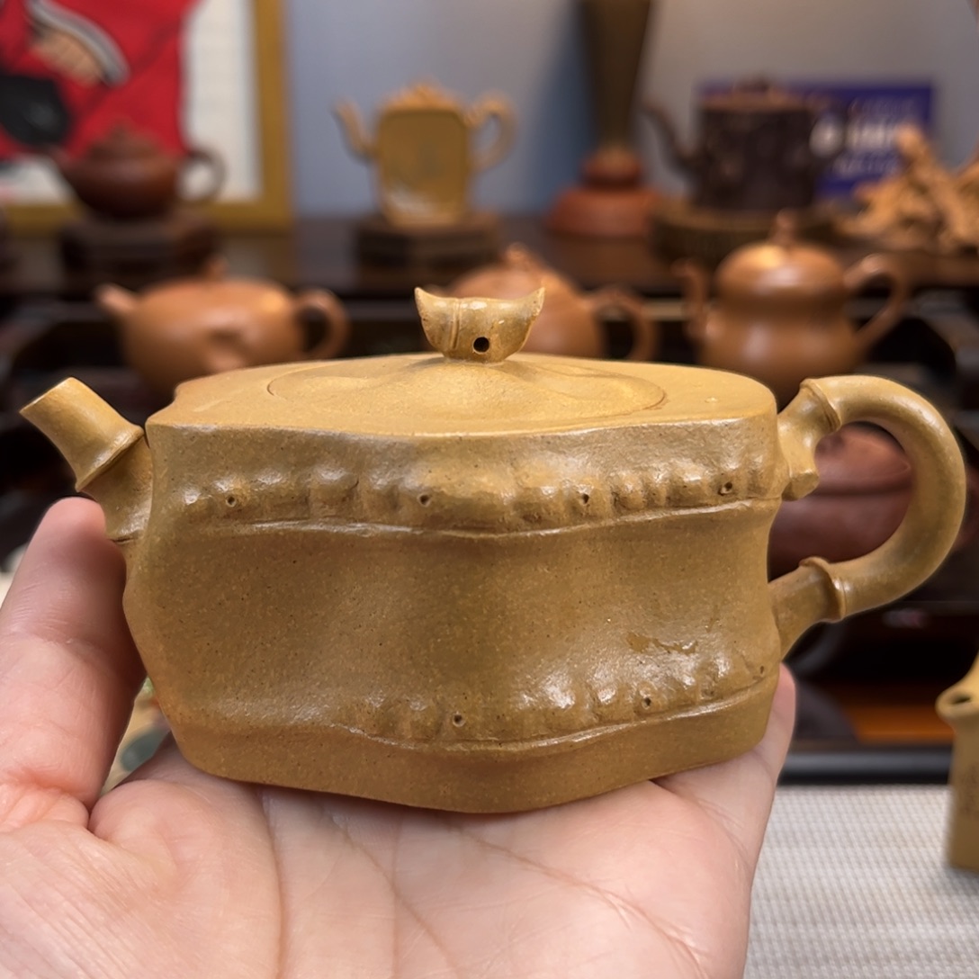 紫砂茶具半手工制作