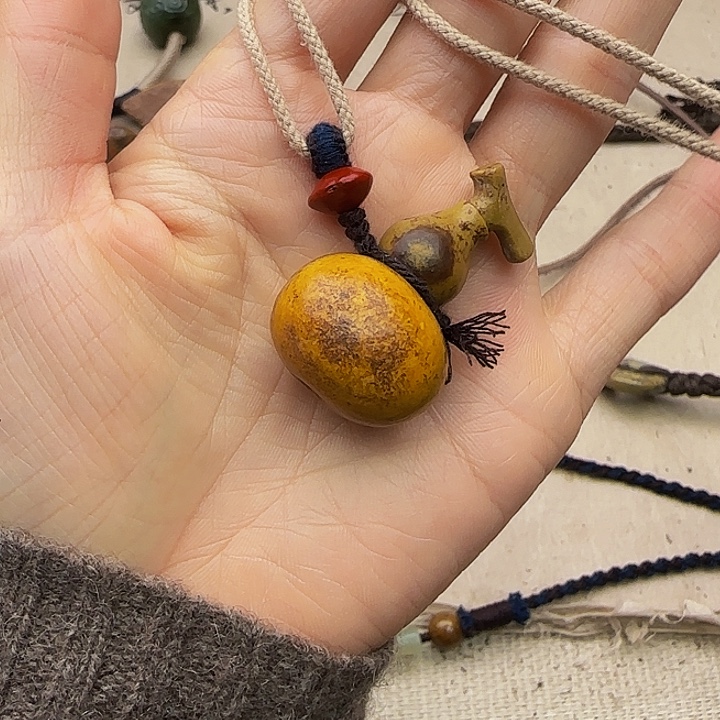 最***运和田玉未镶嵌颈饰