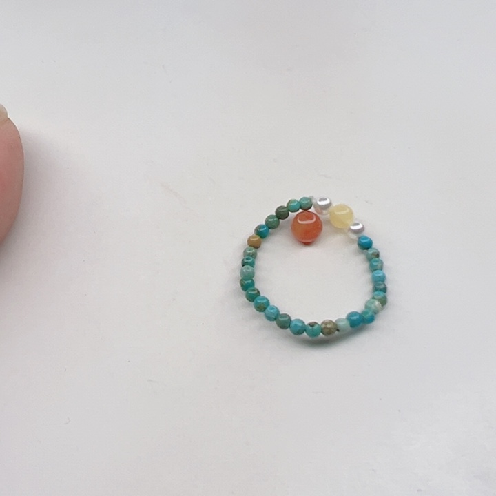 南红玛瑙未镶嵌戒指2.3