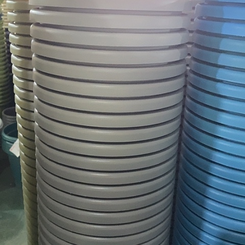 树脂四季4号灰白无托8个