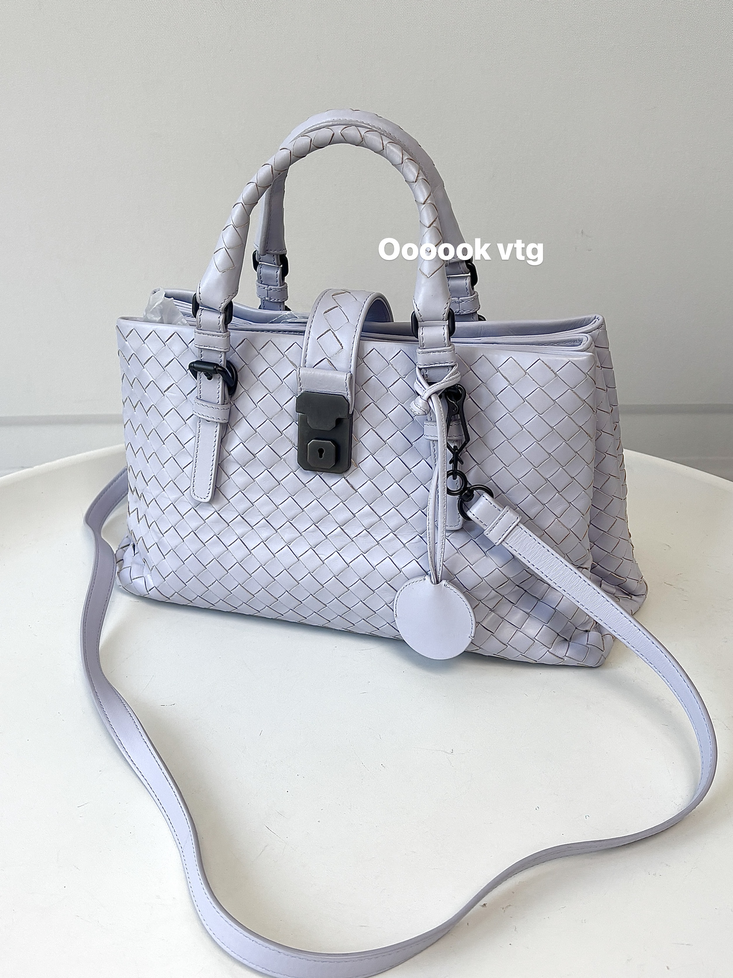 95新 BOTTEGA VENETA/葆蝶家 七夕专场 BV紫色单肩包