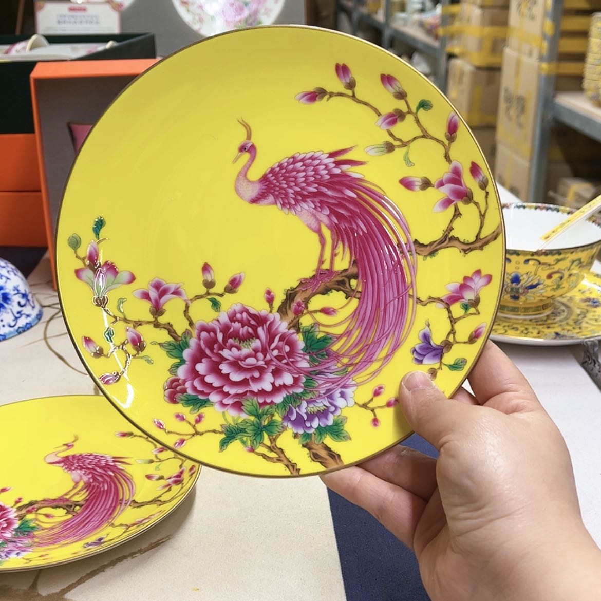 【闪购商品】珐琅8英寸10平黄。。。。。