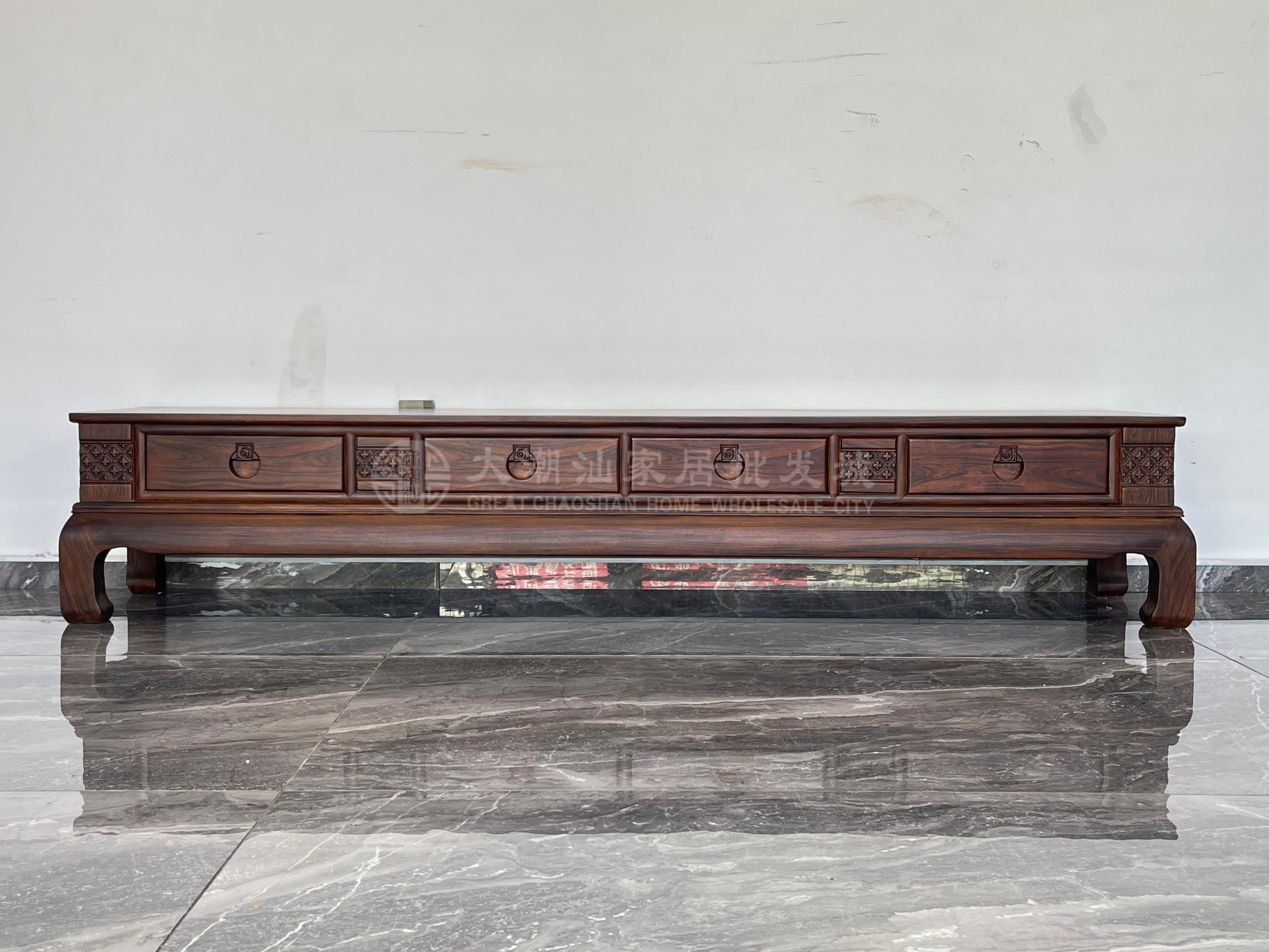 和典电视柜2米-2.4米电视柜新古典新中式电视机