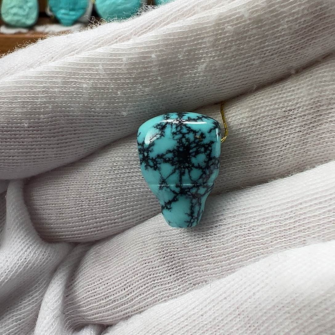 绿松石三通 未镶嵌