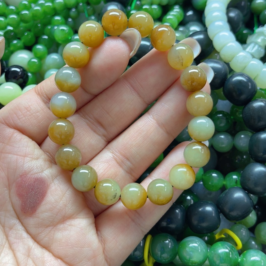 和田玉手链未镶嵌