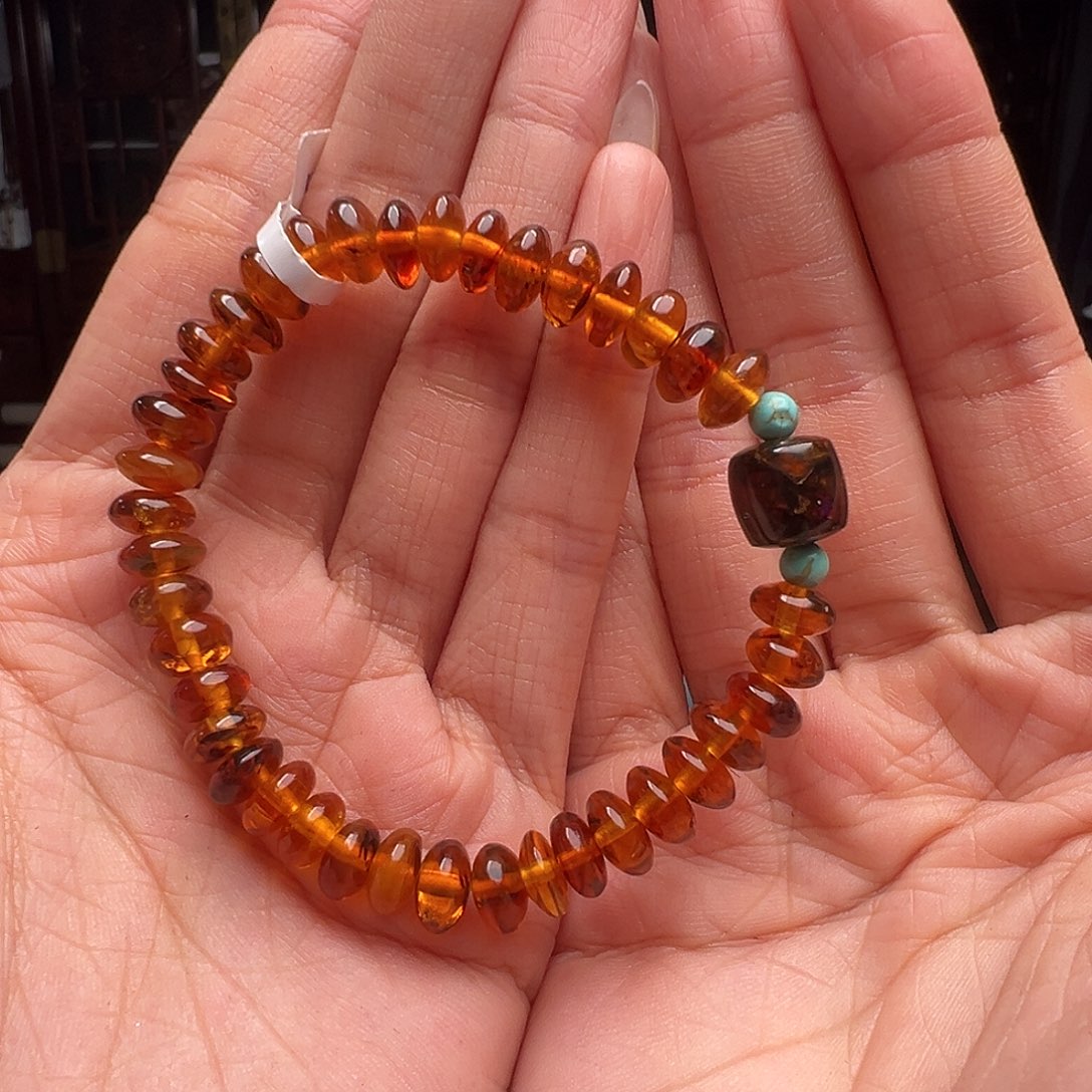 琥珀裸石未镶嵌抚顺琥珀30546。8mm