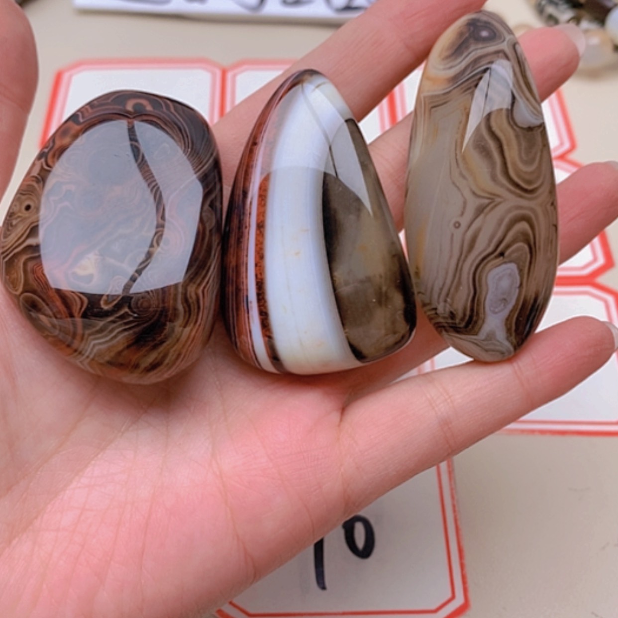 【闪购商品】未镶嵌玛瑙/玉髓珠宝半成品7****7