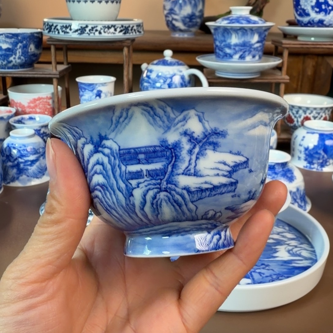 景德镇陶瓷手工手绘