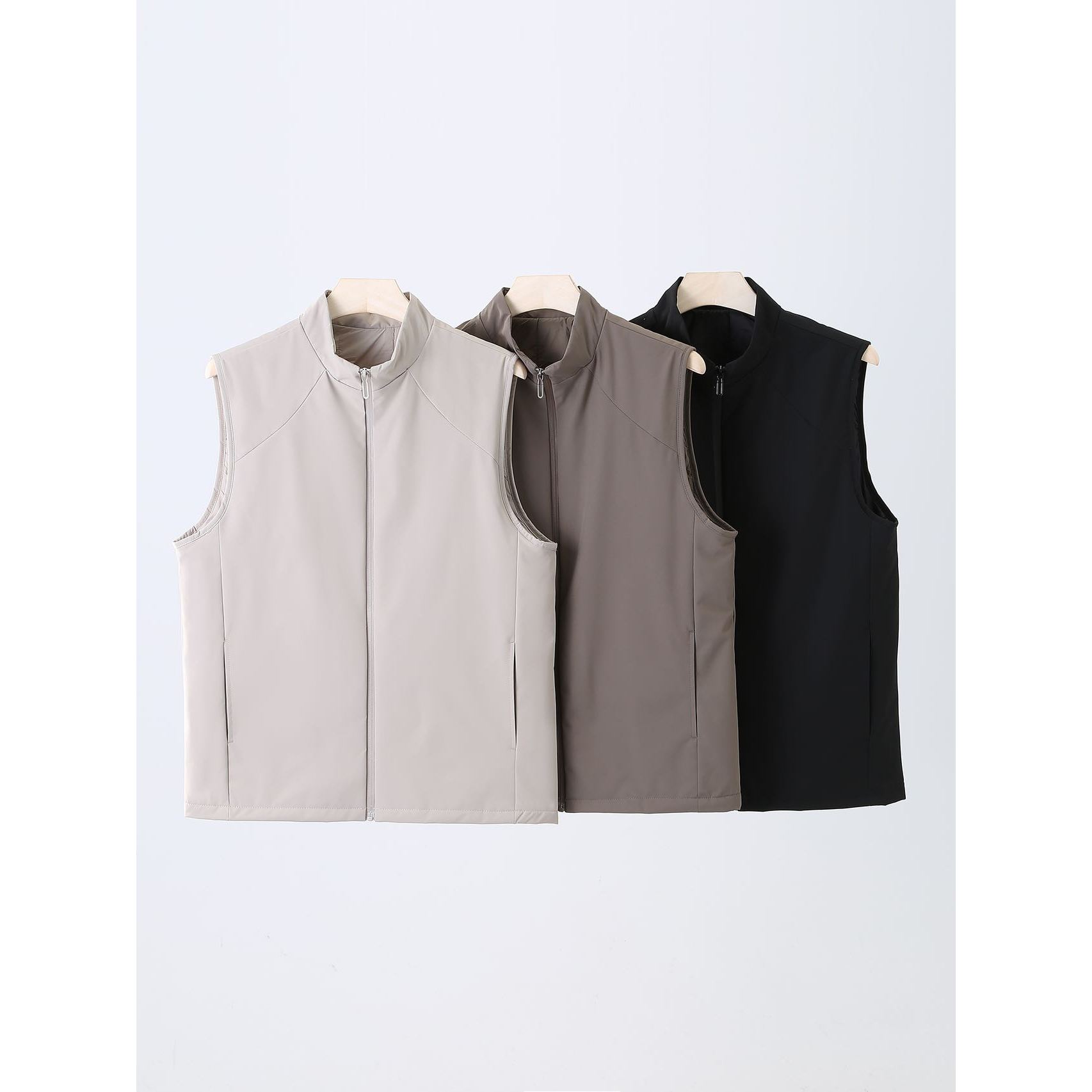 【主播推荐】男款保暖有型羊毛马甲11883