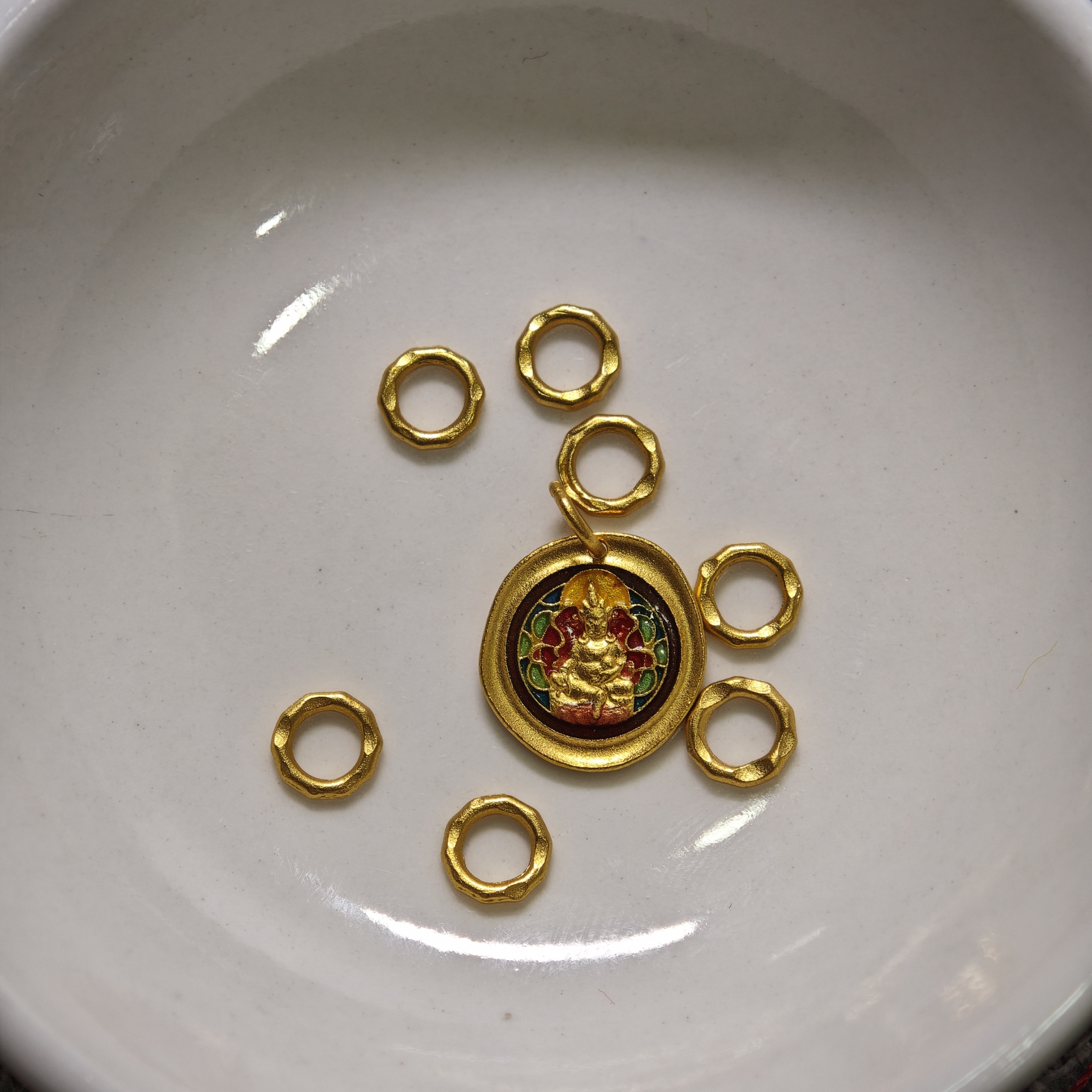 素竹足金金料古法4.11克