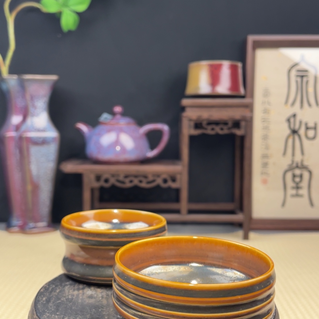 小***贺其他钧瓷纯手工 主人杯