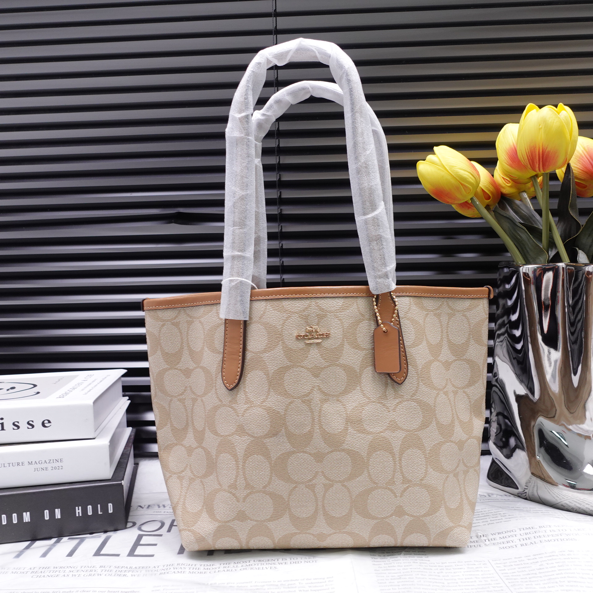 95新 COACH/蔻驰 单肩包/T10337385