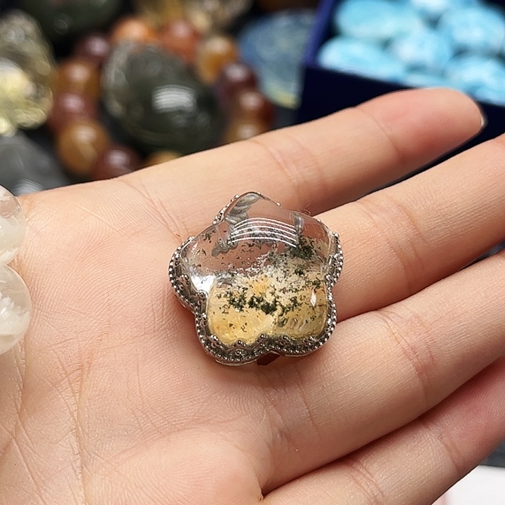 未镶嵌颈饰紫晶格****房