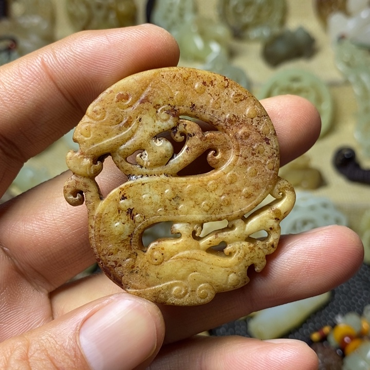 和田玉挂件未镶嵌