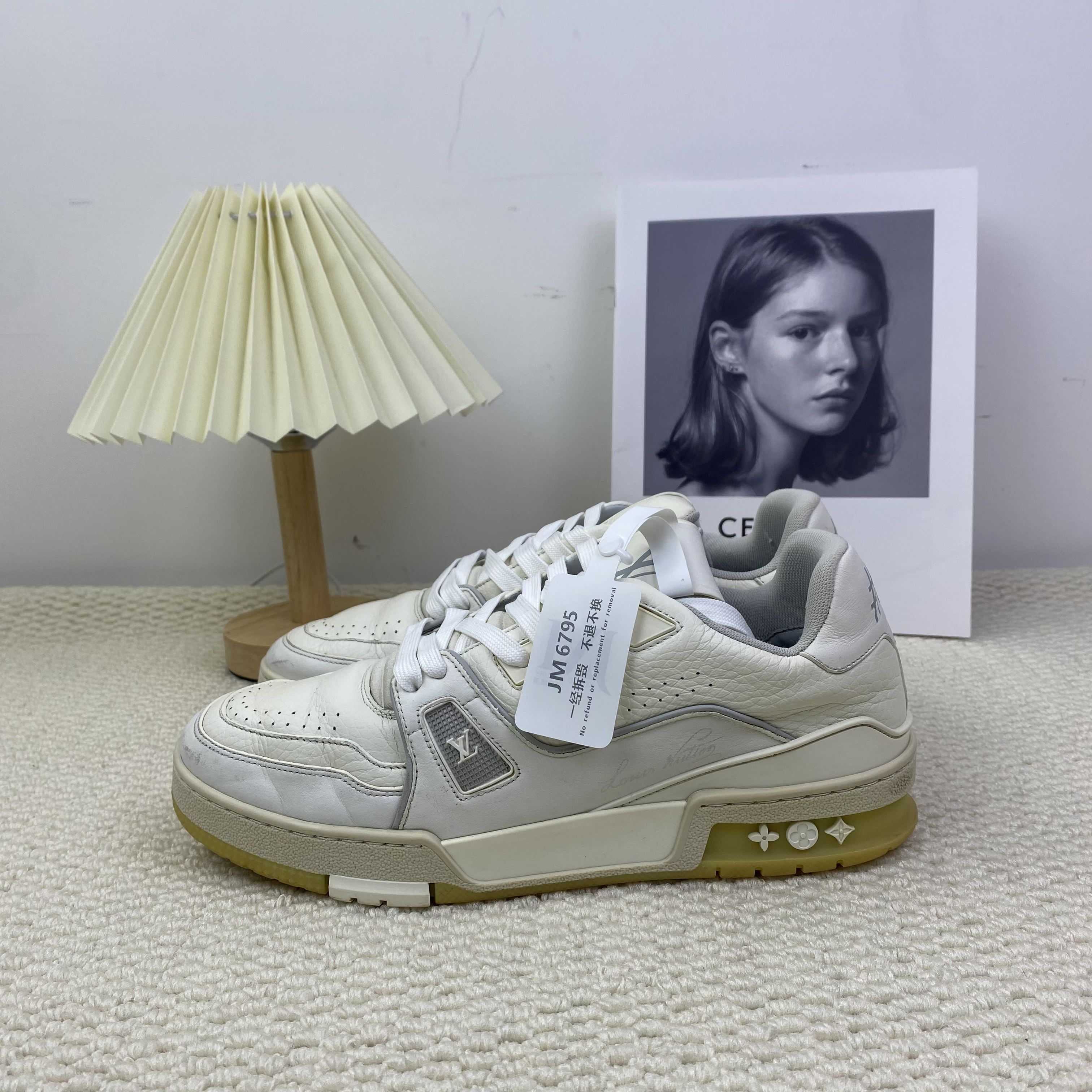 95新 LouisVuitton/路易威登 6795/低帮鞋/6码/95新/无配件