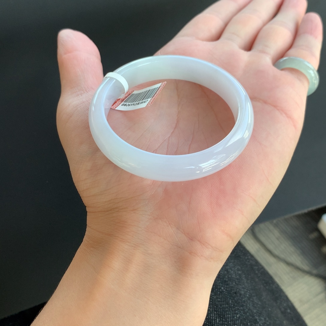 翡翠未镶嵌手镯2号55