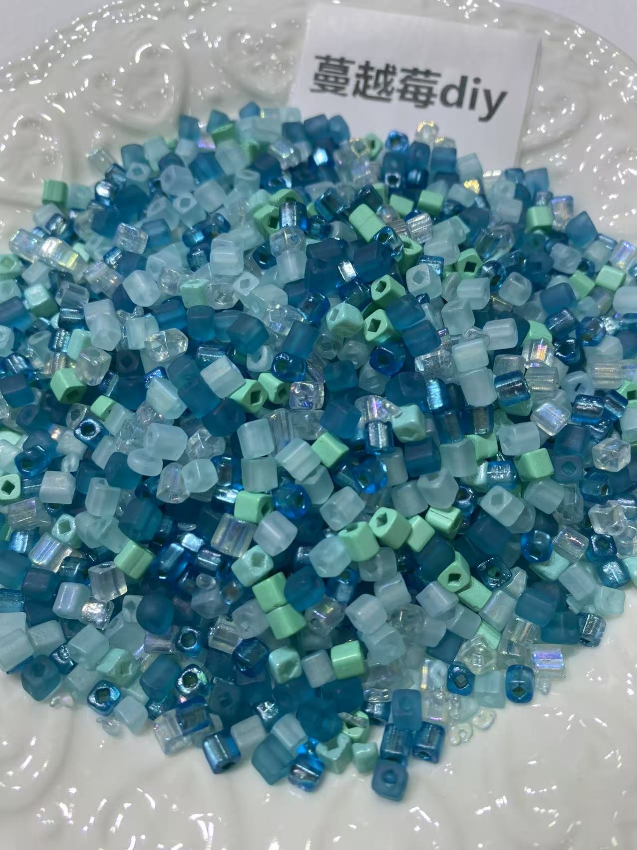 801-1000非金属玻璃小米珠 古董珠