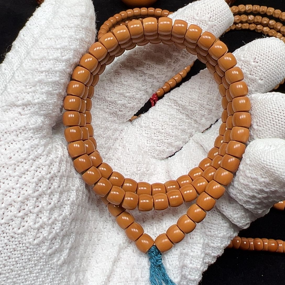 瑄***瑄橄榄核手串/手链橄榄核尖老挝直切脖挂6.7