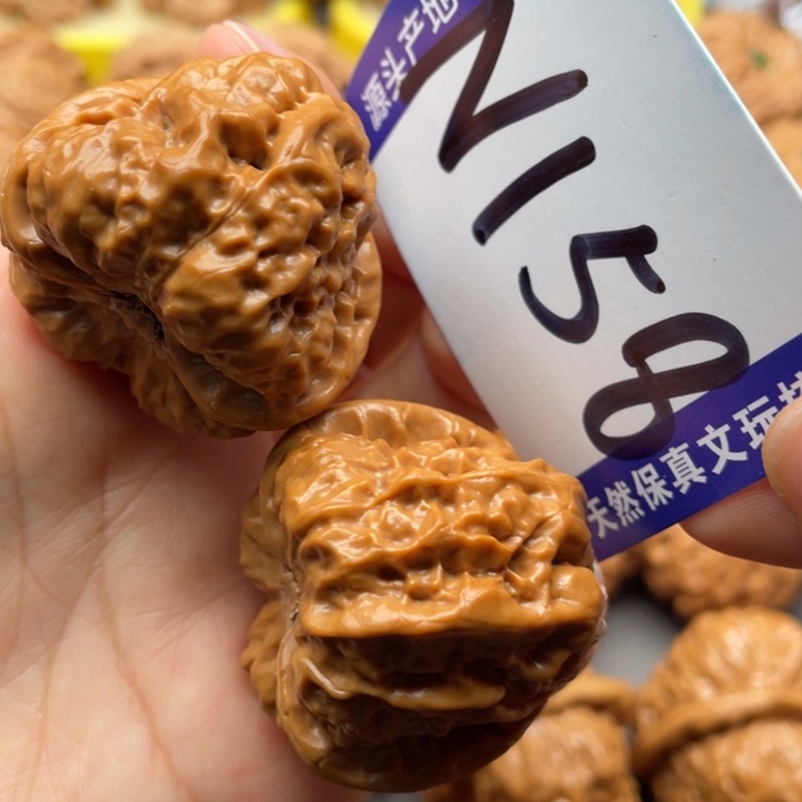 把件文玩核桃蛙蛙37尺
