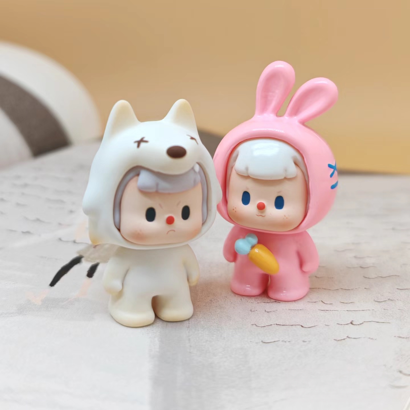 一代【拆盒】不二小童话1.0系列萌粒盲盒不二小童话可爱桌面摆件
