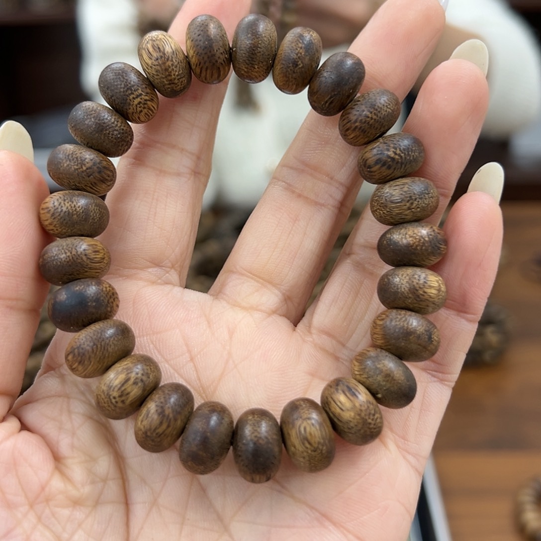 沉香沉香香囊沉香海南1.2算盘珠单圈多样性发一