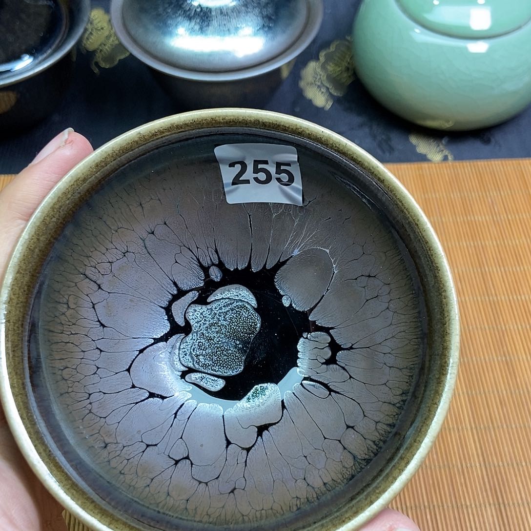 茶盏伊伊建窑建盏茶器255